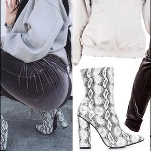 RARE Kylie Jenner Snake Boots